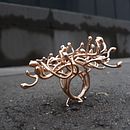 algae ring. Un projet de Design de bijoux de mfcjoyas - 16.05.2022