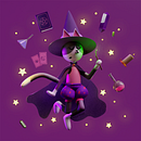 Meu projeto do curso: Criação de personagens 3D com Blender . Un progetto di 3D, Character design, Modellazione 3D, Character design 3D e Progettazione 3D di Rafaela Jardim - 17.05.2022