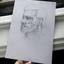 My project for course: Portrait Sketchbooking: Explore the Human Face. Sketching, Drawing, Portrait Drawing, Artistic Drawing, and Sketchbook project by Ilona Stepanyshyna - 05.17.2022