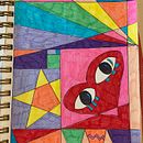 My project for course: Creative Visual Diary: Learn to Draw Your Life. Een project van Schrijven, Stripboek y Sketchbook van Guadalupe Larrere - 18.05.2022