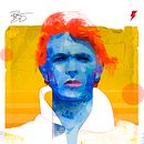 Retratos - David Bowie. Een project van Traditionele illustratie van Javier Abián - 15.11.2021