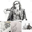 Creación de un porfolio de ilustración en Instagram: Lieutenant Fantasy art. Traditional illustration, Social Media, Digital Illustration, Portfolio Development, Instagram, Social Media Design, Management, and Productivit project by Estibaliz Mendez Alvarez - 05.18.2022