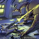 Mi proyecto del curso: Ilustración digital de fantasía y ciencia ficción. Un projet de Illustration traditionnelle et Illustration numérique de samuel Bujanda Segovia - 16.05.2022