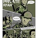 Salvando al Soldado Ryan. Een project van Vectorillustratie, Posterontwerp y Digitale illustratie van Alexander Noguera - 14.05.2022