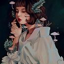 Between nature. Un proyecto de Ilustración tradicional de Wendy Gómez Menéndez - 20.05.2022