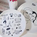 Peças para família e amigos. Een project van Ontwerp van accessoires, Digitale illustratie y Keramiek van Grázia Guedes - 20.05.2022