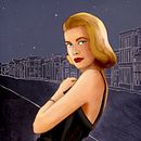 Margot Kelly. Traditional illustration, and Digital Illustration project by Fernando Lorente Domínguez - 05.21.2022