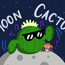 Moon Cactus. Un projet de Illustration traditionnelle de Audrey Chai - 19.05.2022