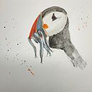 Mijn project van de cursus: Experimentele aquareltechnieken voor beginners. Un projet de Illustration traditionnelle, Beaux Arts, Aquarelle et Illustration naturaliste de Timmermans Jolanda - 22.05.2022