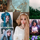 Mi proyecto del curso: Retratos digitales de fantasía con Photoshop. Projekt z dziedziny Trad, c, jna ilustracja,  R, sunek, Ilustracja c, frowa, Portret, R, sunek c, frow, Malarstwo c i frowe użytkownika Palmi Aguirre - 22.05.2022