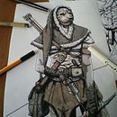 Les royaumes d'Isempar. Un proyecto de Ilustración tradicional, Diseño de personajes, Bellas Artes y Diseño gráfico de carvalhovianney - 23.05.2022