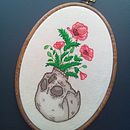 Meu projeto do curso: Criação de retratos bordados com aquarela. Pintura, Pintura em aquarela, Bordado, e Design têxtil projeto de Renata Unruh - 21.05.2022