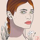 Tecnicas tradicionales con Procreate. Traditional illustration, Character Design, and Graphic Design project by Rosa Bastida González - 05.23.2022