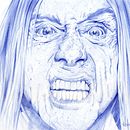 Iggy Pop: Retrato realista con bolígrafo. Un progetto di Illustrazione tradizionale, Disegno, Disegno di ritratti, Disegno realistico e Disegno artistico di José Horvat - 23.05.2022