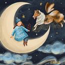 Mi proyecto del curso: Procreate: técnicas de ilustración creativa. Projekt z dziedziny Trad, c, jna ilustracja, Ilustracja c, frowa, R, sunek c i frow użytkownika Franz Torrellas - 23.05.2022