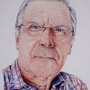 My project for course: Realistic Portrait with Coloured Pencils. Ilustração tradicional, Artes plásticas, Desenho a lápis, Desenho, Desenho de retrato, Desenho realista, Desenho artístico, e Desenho com lápis de cor projeto de ronlogan99 - 24.05.2022