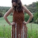 TOP DE MACRAME. Costume Design, Arts, and Crafts project by Sara Moreno - 05.24.2022