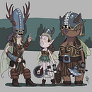 Meu projeto do curso: Fábrica de personagens ilustrados. Traditional illustration, Character Design, Digital Illustration, Children's Illustration, and Narrative project by Robô X - 05.24.2022