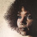 Thread painting of a Young Whitne. Projekt z dziedziny Craft użytkownika Birgitte Busk - 24.05.2022