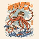 Tako Sushi. Un proyecto de Ilustración tradicional y Diseño de vestuario de Ilustrata - 11.08.2021