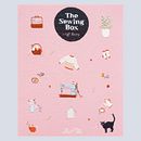 Portada The Sewing Box Magazine. Design, Traditional illustration, Arts, Crafts, Editorial Design, Embroider, Creativit, and Fiber Arts project by Studio Variopinto - 06.01.2021