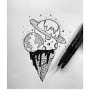 Drawings made with rapidograph. Un proyecto de Dibujo de Laura Sebre - 25.05.2022
