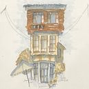 Mi primer boceto. Un proyecto de Ilustración tradicional y Arquitectura de jorgemonicaandrea - 26.05.2022