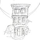 Mi proyecto del curso: Dibujo arquitectónico expresivo con marcadores de colores. Un proyecto de Bocetado, Dibujo, Ilustración arquitectónica, Sketchbook e Ilustración con tinta de jorgemonicaandrea - 26.05.2022