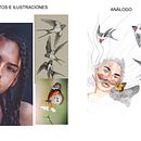 Mi proyecto del curso: Retrato ilustrado en acuarela. Ilustração tradicional, Artes plásticas, Pintura em aquarela, Desenho de retrato, Design, Design de personagens, Colagem e Ilustração digital projeto de Antonio Silva - 27.05.2022