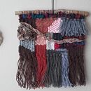 My project for course: Introduction to Frame Loom Tapestry Ein Projekt aus dem Bereich Erweiterungsentwicklung, Dekoration von Innenräumen, Weben, Weben und Textildesign von Greta Augaityte - 27.05.2022