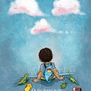 Raising star. Traditional illustration, Picturebook, and Children's Illustration project by Manuela Pentangelo - 05.26.2022