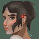 Zoecita. Painting, and Digital Painting project by Nahela Saldaña - 05.27.2022