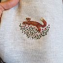 Mi proyecto del curso: Bordado con needle painting: recrea la belleza de la vida salvaje. Een project van Traditionele illustratie, Borduurwerk y Textielontwerp van linatapas - 30.11.2022