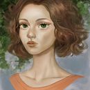 My project for course: Digital Fantasy Portraits with Photoshop. Ilustração tradicional, Desenho, Ilustração digital, Desenho de retrato, Desenho digital, e Pintura digital projeto de Miranda Geerts - 28.05.2022