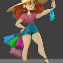 My project for course: Digital Painting for Characters: Color and Light Ein Projekt aus dem Bereich Traditionelle Illustration, Design von Figuren, Digitale Illustration und Digitale Malerei von Jei - 28.05.2022