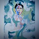Mon projet du cours : Dessin expressif de la figure humaine : formes et couleurs. Un progetto di Belle arti, Disegno a matita, Disegno, Disegno di ritratti, Disegno realistico, Disegno anatomico e Pittura gouache di Karine Bardier - 21.05.2022