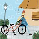 My project for course: Illustration and GIF Creation on Procreate. Traditional illustration, Character Design, Character Animation, 2D Animation, Digital Illustration, Digital Drawing, and Animated Illustration project by lulu c'est bon - 05.29.2022