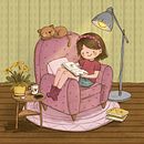 Reading . % Chiara tarafından hazırlanan Geleneksel illüstras, Ve on projesi - 05.29.2022