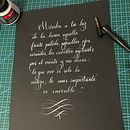 Mi proyecto del curso: Caligrafía inglesa de la A a la Z. Calligraph project by Paula Pollack Vega - 05.27.2022