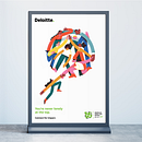 You will Never Work Alone, Deloitte. Br, ing, Identit, and Traditional illustration project by Tania Yakunova - 05.30.2022