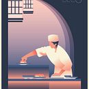 My project for course: Art Deco Style for Digital Illustration. Projekt z dziedziny Trad, c, jna ilustracja,  Sztuki piękne,  Projektowanie plakatów, Ilustracja c i frowa użytkownika Khemtit Vijitvichitkul - 29.05.2022