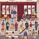 Le Parti du Thé X Bertrand Aznar Ein Projekt aus dem Bereich Traditionelle Illustration und Verpackung von Bertrand Aznar - 19.11.2021