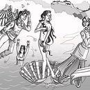 My project for course: Basic Principles of Drawing People from Imagination . % pascalle_loef tarafından hazırlanan Geleneksel illüstras, on, Güzel sanatlar, Eskiz çizimi, Kalem Çizimi, Çizim, Sanatsal Çizim, Ve Şekil Çizimi projesi - 05.31.2022