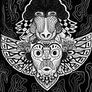 Diseño de un totem Para el curso Ilustración con entramados en blanco y negro. Un proyecto de Ilustración tradicional, Bellas Artes, Dibujo a lápiz y Dibujo de Nicolas Aisner - 31.05.2022