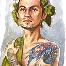 My project for course: Watercolor Portraits: Capture a Model's Personality. Un proyecto de Pintura, Pintura a la acuarela y Dibujo de Retrato de Ismael Garrido - 01.06.2022