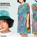 Mi proyecto del curso: Diseño de estampados para superficies textiles con Photoshop. Un proyecto de Ilustración tradicional, Diseño de vestuario, Pattern Design, Diseño de moda e Ilustración digital de Pamela Alejandra Castro Larsen - 01.06.2022