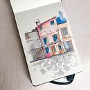 Mein Kursprojekt: Expressive Architekturskizzen mit Markern . Schițe, Desen, Ilustrație arhitecturală, Caiet de schițe & Ilustrație cu cerneală de Franziska - 06.01.2022