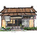 My project for course: Expressive Architectural Sketching with Colored Markers. Un proyecto de Bocetado, Dibujo, Ilustración arquitectónica, Sketchbook e Ilustración con tinta de Ash - 31.05.2022