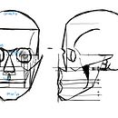 Referencias anatómicas  . Arte plastice, Schițe, Desen, Desen realist, Figura Desen și Desen digital de Gerardo Martínez Omaña - 06.02.2022