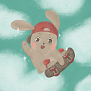 Live Fast!. Traditional illustration, Character Design, and Children's Illustration project by Alexandra Scrupschii - 06.01.2022